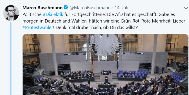Marco Buschmann - AfD ist schuld