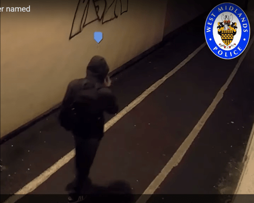 Mörder auf dem Weg zur Tat