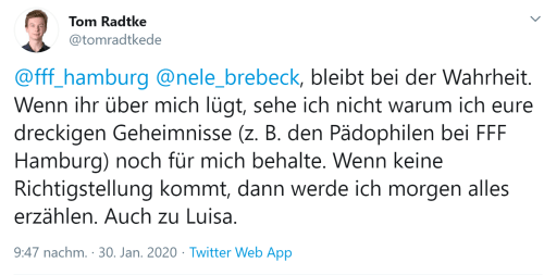 bleibt bei der Wahrheit