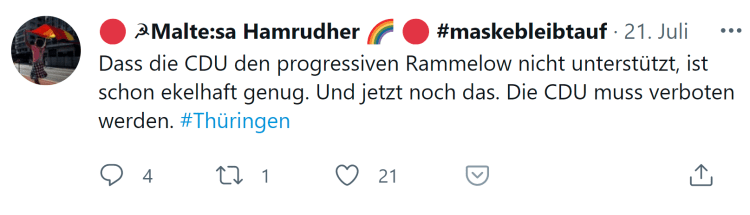 CDU verbieten