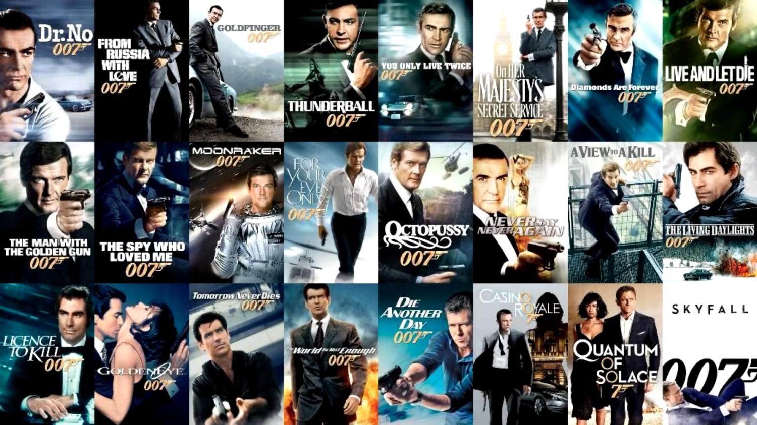 Wie Viele James Bond Filme Gibt Es